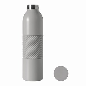 Vakuově izolovaná láhev 600 ml, šedá
