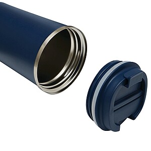 Vakuově izolovaný cestovní termohrnek 350 ml, námořní modrá