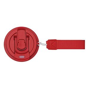 Vakuově izolovaný cestovní termohrnek 500 ml, červená