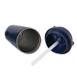 Vakuově izolovaný cestovní termohrnek 500 ml, námořní modrá