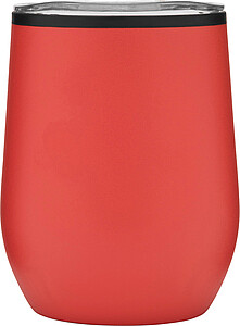 Vakuový cestovní hrnek BOWLY, červený