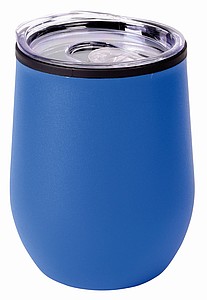 Vakuový cestovní termohrnek BOWLY, modrý
