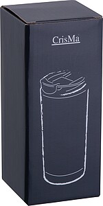 Vakuový termohrnek z nerezové oceli CrisMa 480 ml, černá