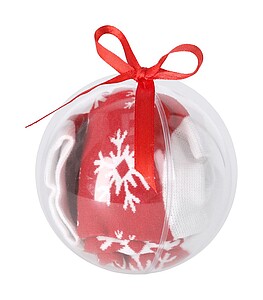 Vánoční ponožky, vel. L-XL - reklamní ponožky