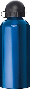 Velká hliníková láhev, 0,6 l, modrá