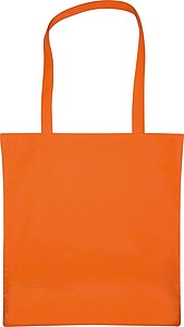 Velká nákupní taška z netkané textilie, oranžová