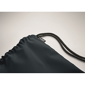 Velký stahovací vak 300D RPET, námořní modrá