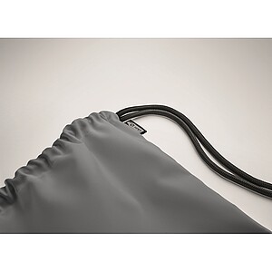 Velký stahovací vak 300D RPET, šedá