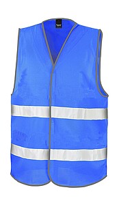 Vesta s vylepšenou viditelností, modrá royal, vel. L/XL - reklamní předměty