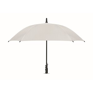 Větruodolný čtvercový deštník, bílá