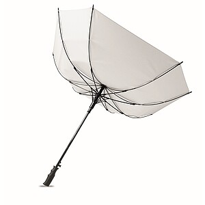 Větruodolný čtvercový deštník, bílá