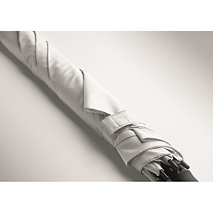 Větruodolný čtvercový deštník, bílá