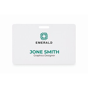 Visačka 54 x 86 mm, bílá