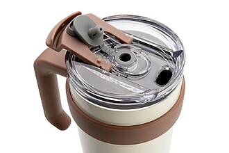 VS MADURAI Termohrnek XXL s brčkem, béžová