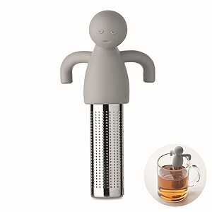 Vtipný čajový louhovač, šedá - reklamní předměty