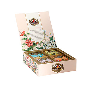 WARADA - BASILUR Vintage Blossoms Assorted přebal 40 gastro sáčků