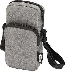 WARIA Crossbody taštička na telefon s nastavitelnými popruhy, šedá - reklamní předměty