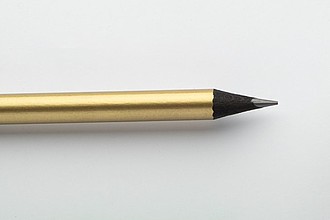 WERISA Dřevěná tužka v metalickém provedení, zlatá