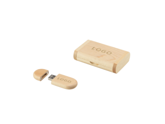 WOODY dřevěné USB v dřevěné krabičce