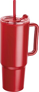 XXL termohrnek 1200 ml, červená