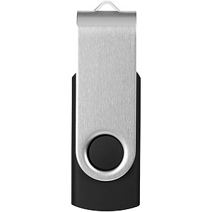 Základní USB Rotate, 2GB, stříbrná/černá