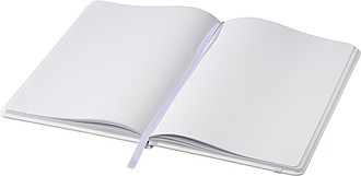 Zápisník A5 - nelinkované stránky, bílá