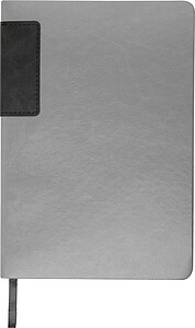 Zápisník A5 s barevnými okraji, černá