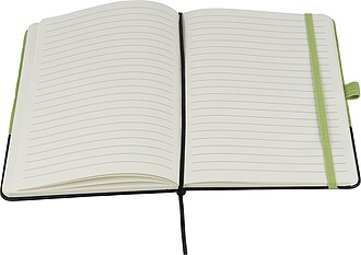 Zápisník A5 z polyesteru, zelená