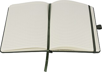 Zápisník z polyesteru A5, zelená