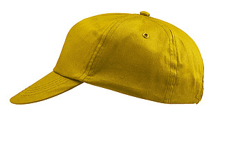 ŽOKEJ Pětipanelová bavlněná kšiltovka, černá