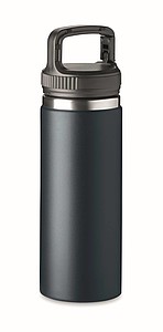 Dvoustěnná nerezová láhev, 500ml, navy - reklamní předměty