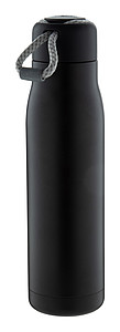 Dvoustěnná nerezová termoska, 500ml, černá - reklamní předměty