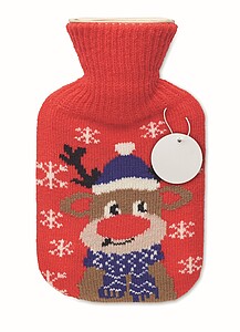 Hřejivý termofor, 250 ml, červená