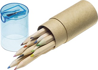 JENDA Tuba se 12 pastelkami a ořezávátkem