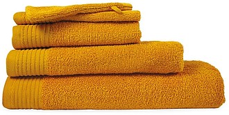 Klasický ručník ONE CLASSIC 50x100 cm, 450 gr/m2, tmavě žlutá - ručníky s potiskem