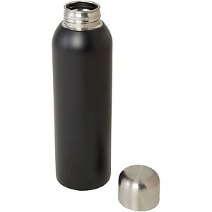 Láhev na pití, 820ml, z recyklované nerezové oceli, černá