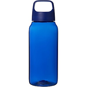 Láhev na pití vyrobená z recyklovaného plastu, 500ml, modrá