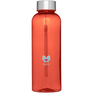 Láhev na pití z RPET, 500ml, červená
