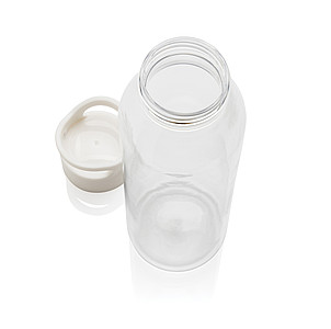 Láhev na pití z RPET, 650ml, transparentní bílá