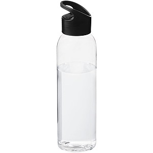 Láhev Sky 650 ml, transparentní/černá - reklamní předměty