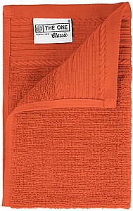 Malý ručník ONE CLASSIC 30x50 cm, 500 gr/m2, cihlová - ručníky s potiskem