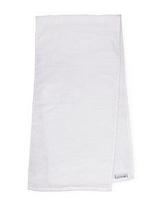 MASEWERA Sportovní ručník 30x130 450 gr/m2, bílá - reklamní předměty