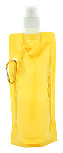 Měkká láhev na pití, 500ml, žlutá