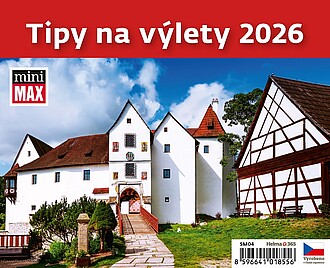 MiniMax Tipy na výlety 2026, stolní kalendář