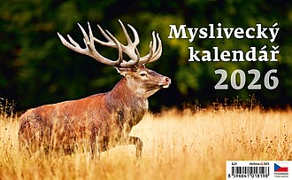 Myslivecký kalendář 2026, stolní kalendář