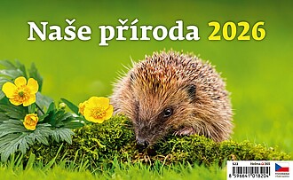 Naše příroda 2026, stolní kalendář