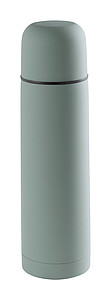 Nerezová pogumovaná termoska, 500ml, šedá