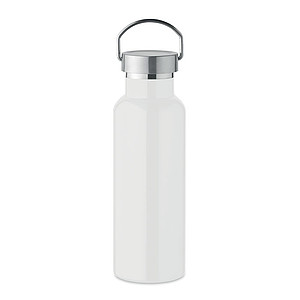 Nerezová termoska, 500ml, bílá - reklamní předměty