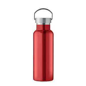 Nerezová termoska, 500ml, červená