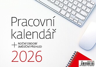 Pracovní kalendář 2026, stolní kalendář